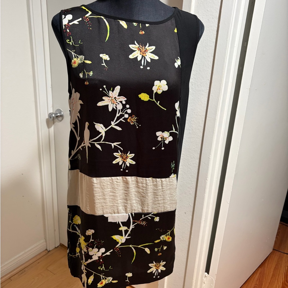 RACHEL Rachel Roy Black Floral Mini Dress